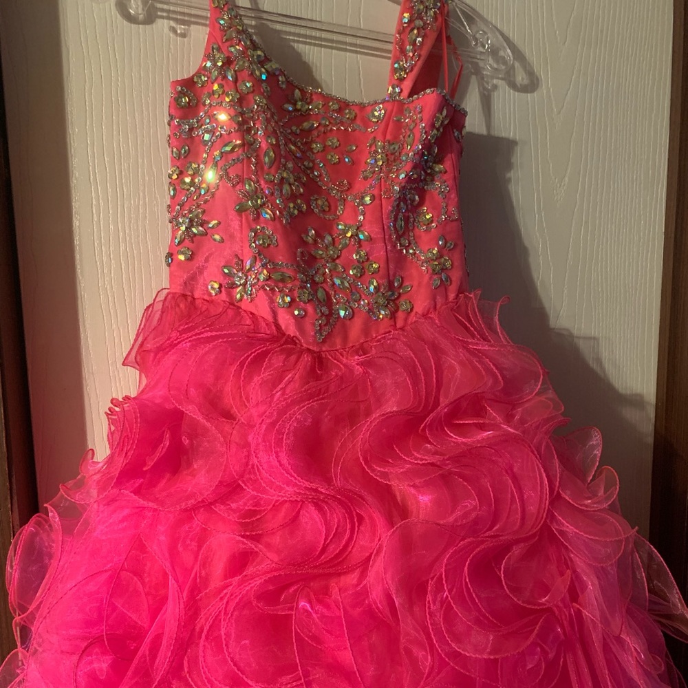 Unique Fashions Girls Pageant Dress
